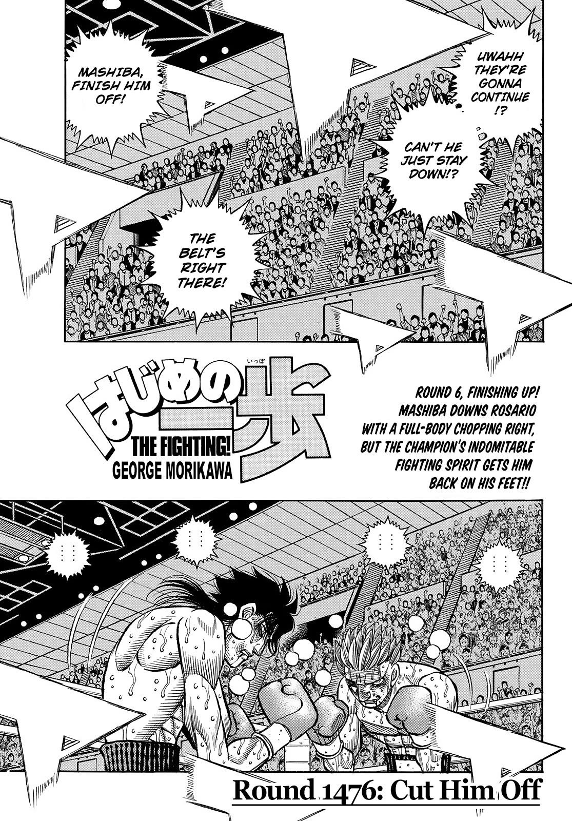 Hajime no Ippo Chapter 1476 - Manhwa18.com