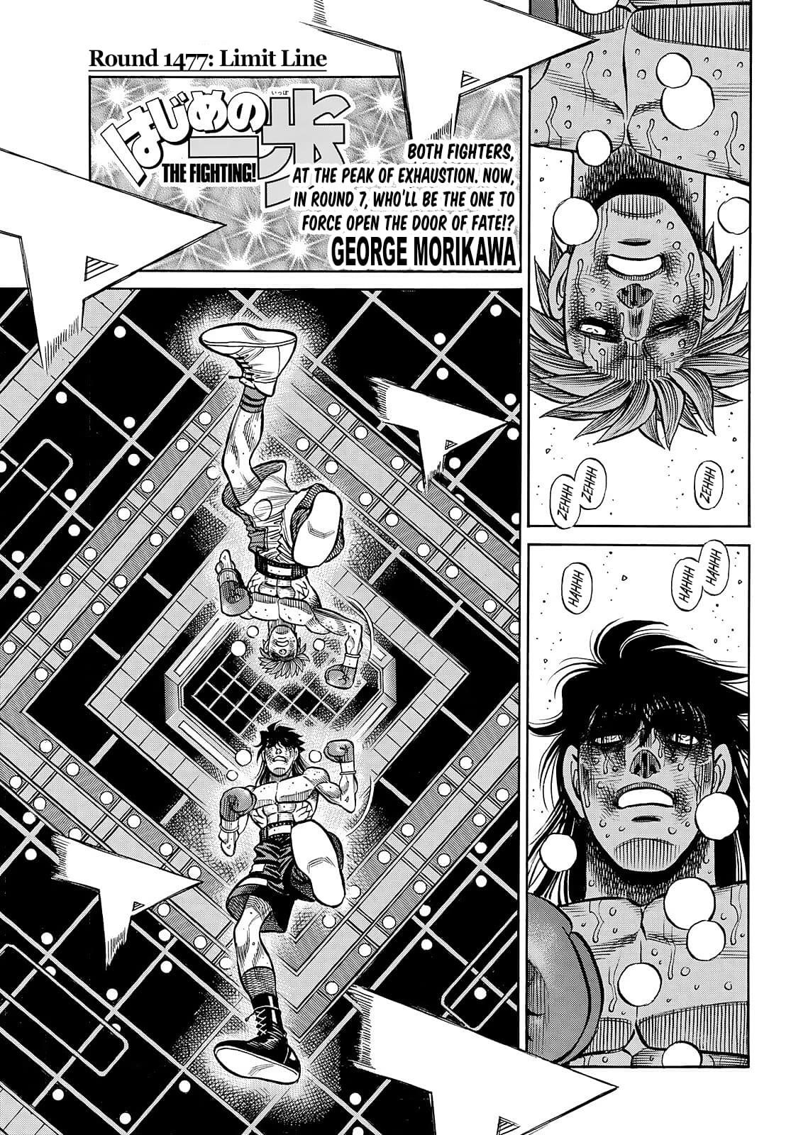 Hajime no Ippo Chapter 1477 - Manhwa18.com