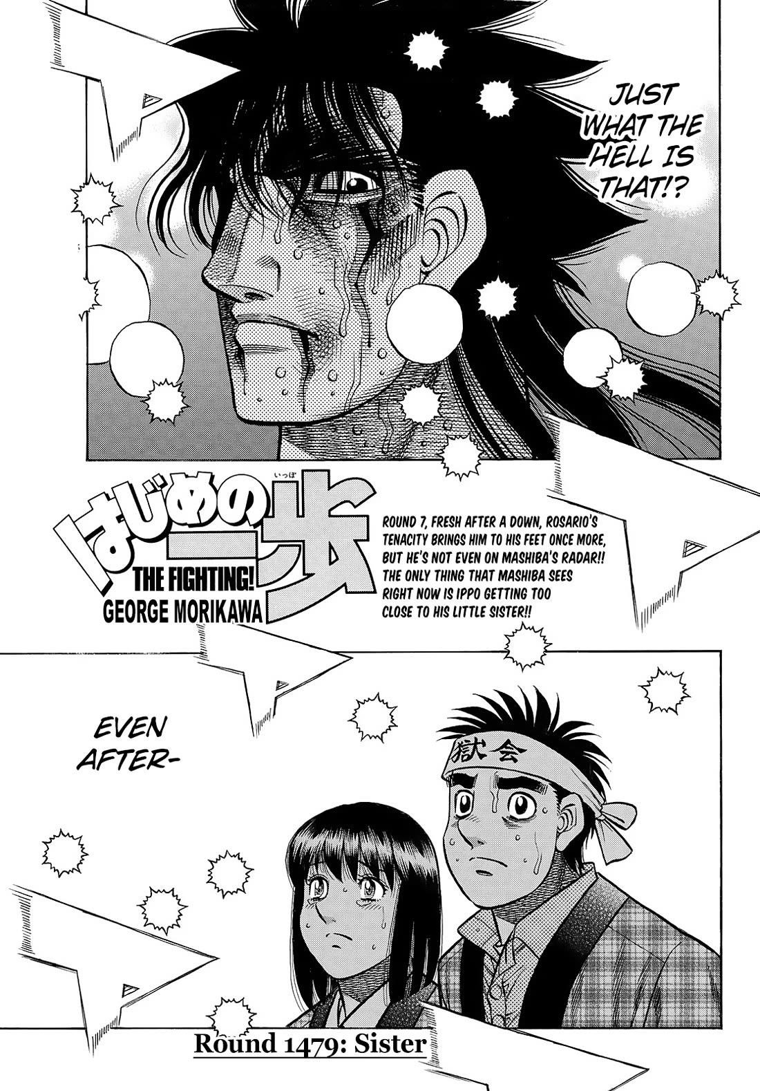 Hajime no Ippo Chapter 1479 - Manhwa18.com