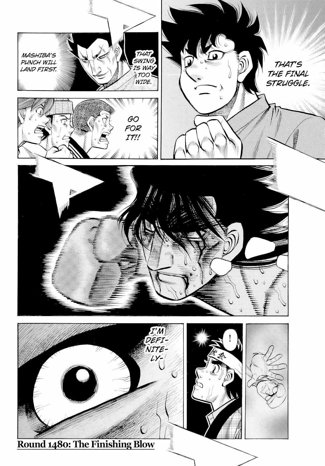 Hajime no Ippo Chapter 1480 - Manhwa18.com