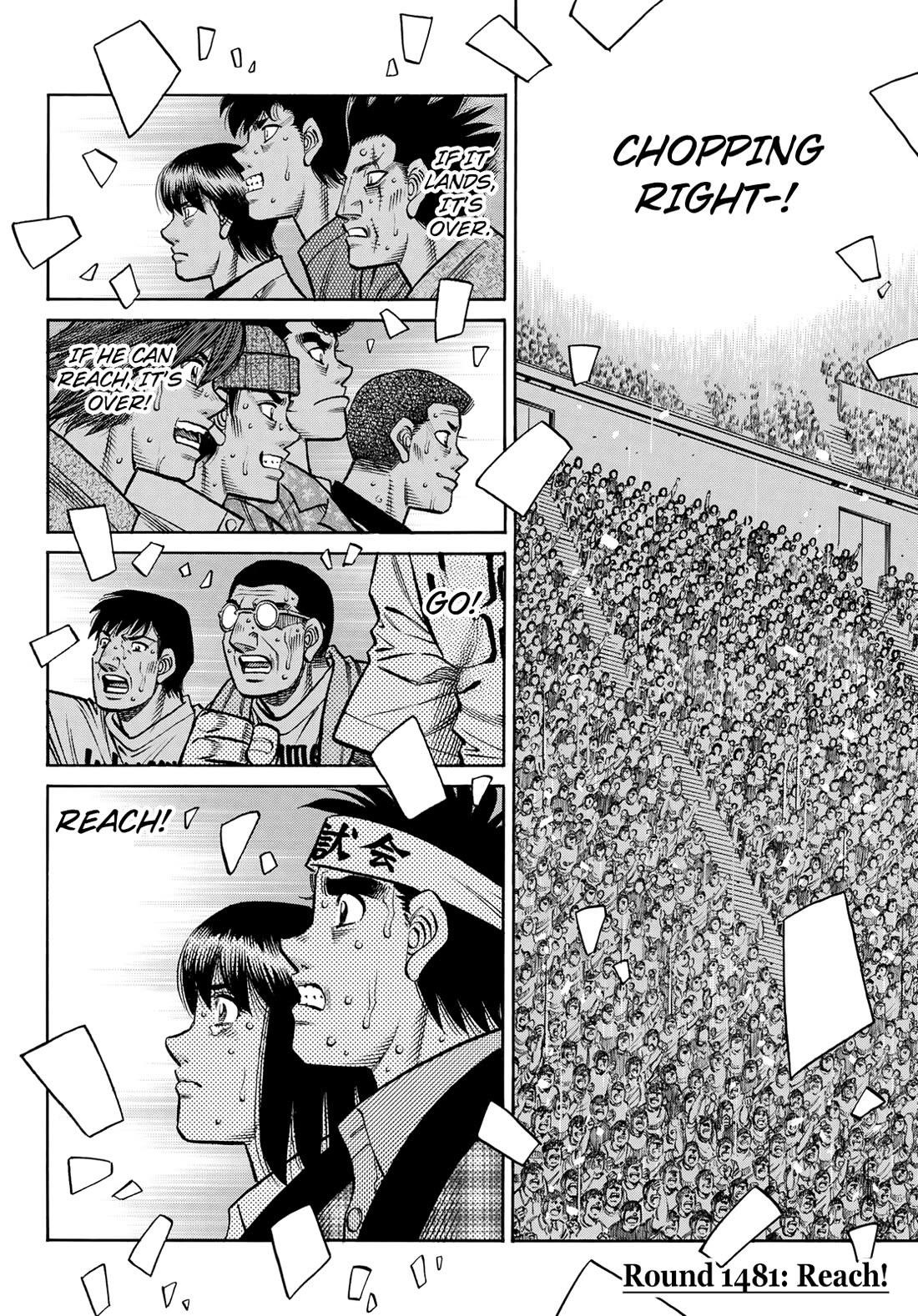 Hajime no Ippo Chapter 1481 - Manhwa18.com