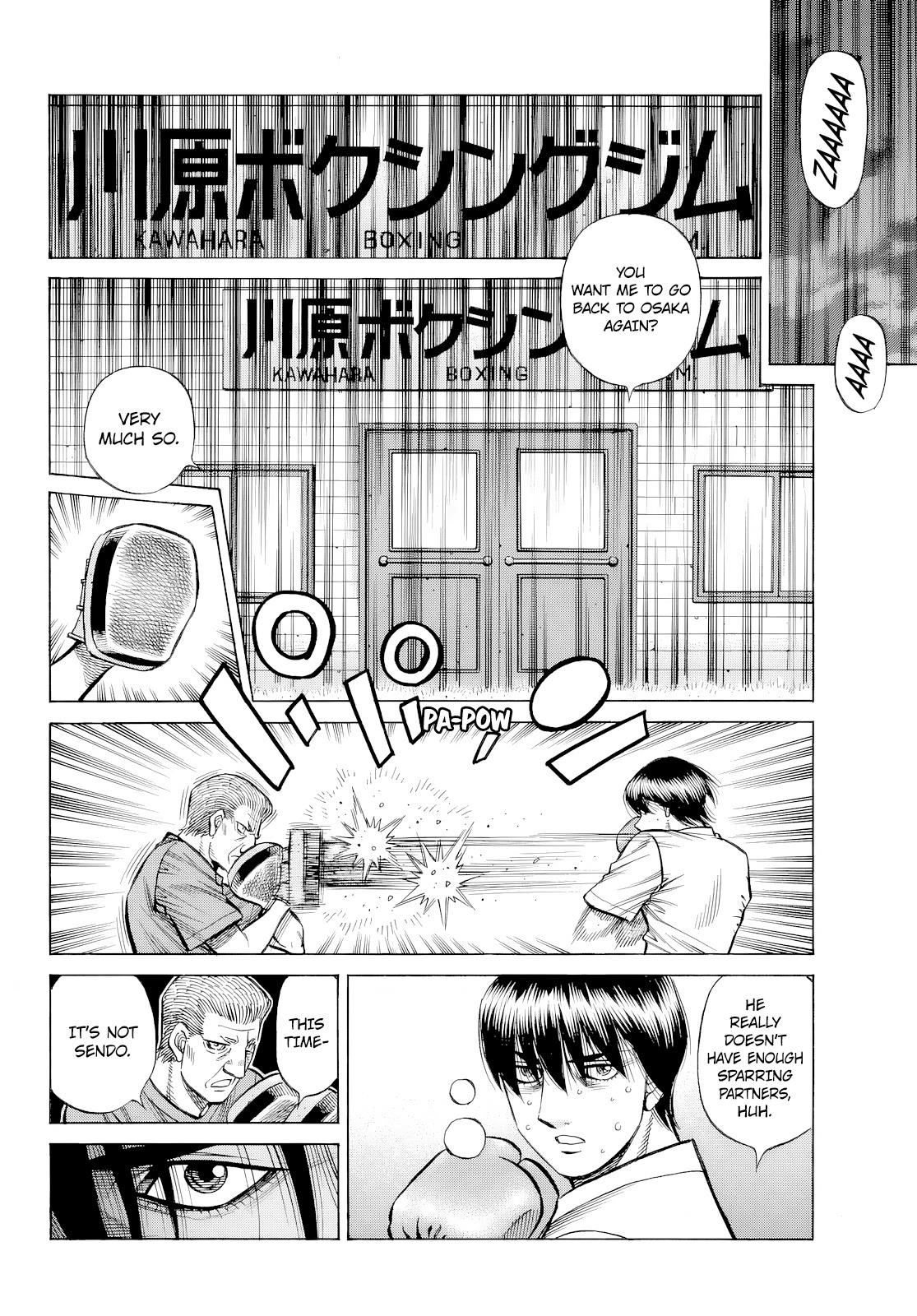 Hajime no Ippo Chapter 1484 - Manhwa18.com