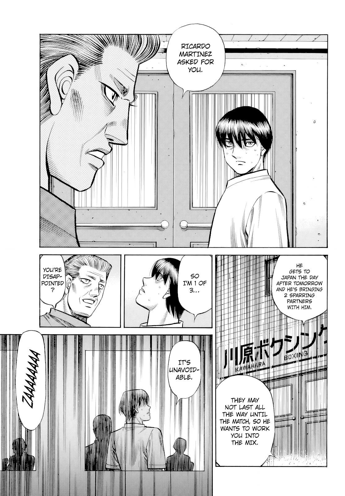 Hajime no Ippo Chapter 1484 - Manhwa18.com