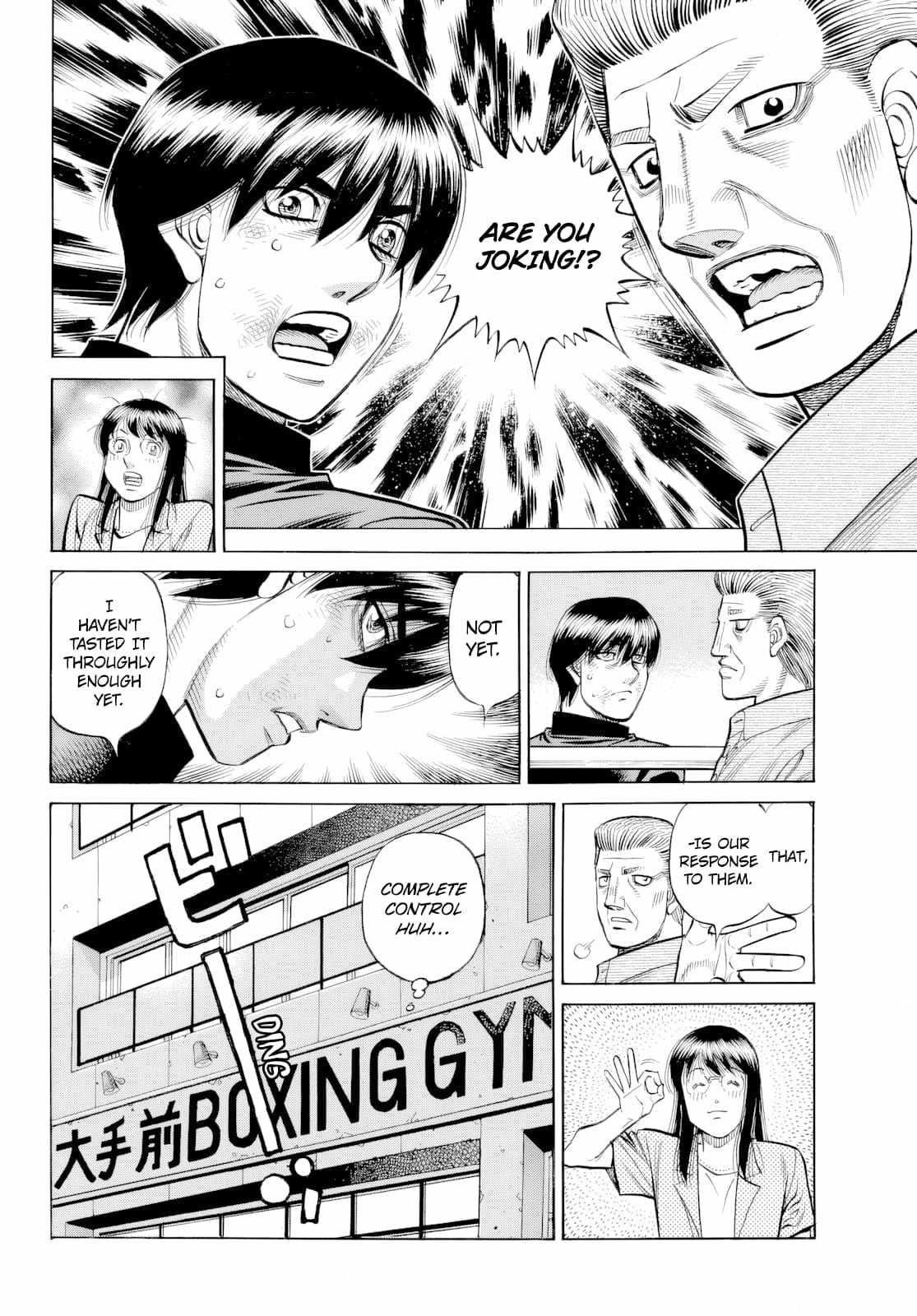 Hajime no Ippo Chapter 1487 - Manhwa18.com
