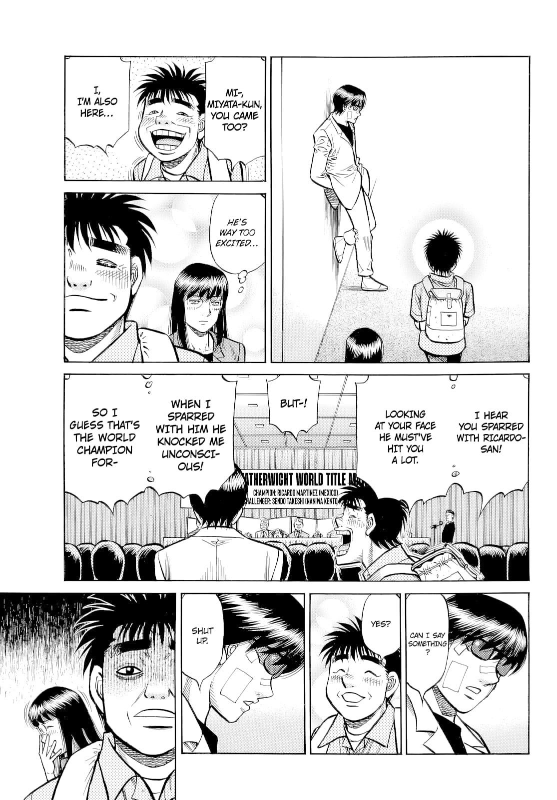 Hajime no Ippo Chapter 1488 - Manhwa18.com