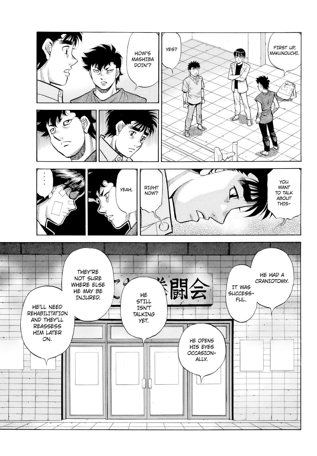 Hajime no Ippo Chapter 1488 - Manhwa18.com