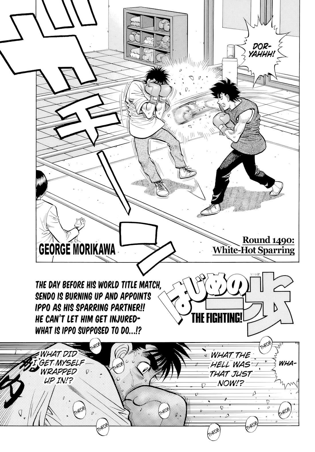 Hajime no Ippo Chapter 1490 - Manhwa18.com
