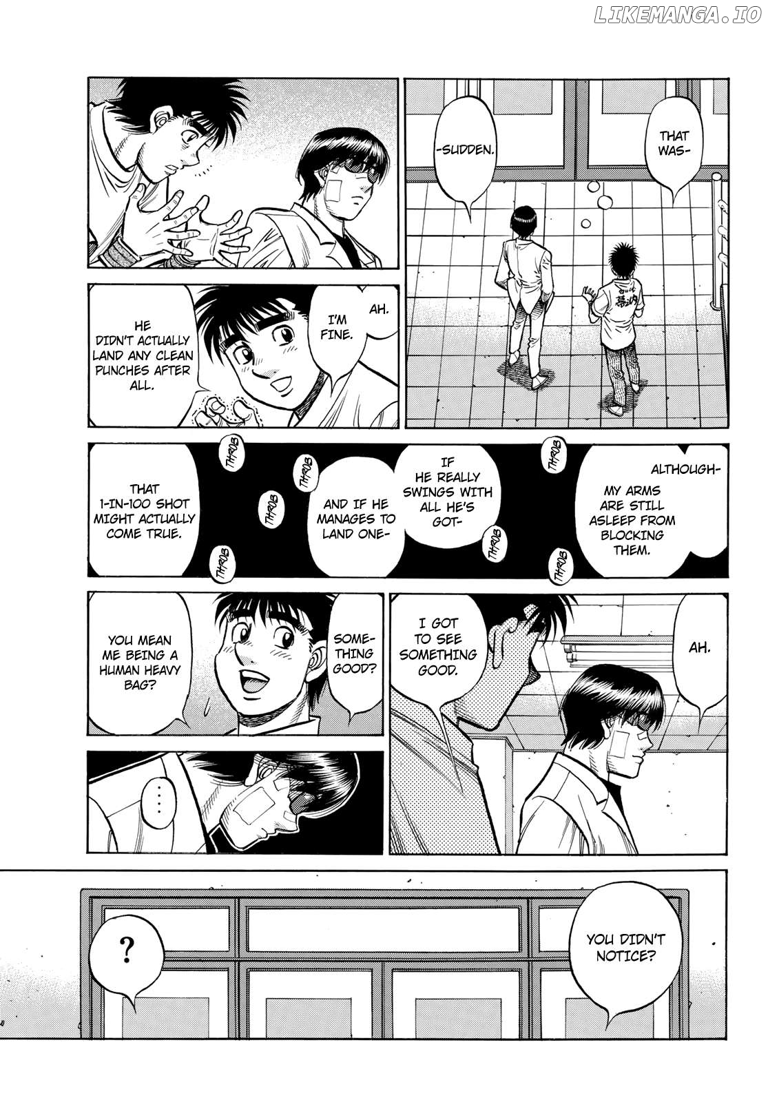 Hajime no Ippo Chapter 1491 - Manhwa18.com