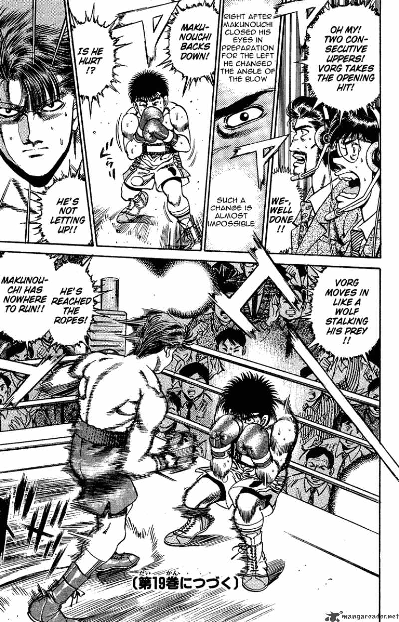 Hajime no Ippo Chapter 159 - Manhwa18.com