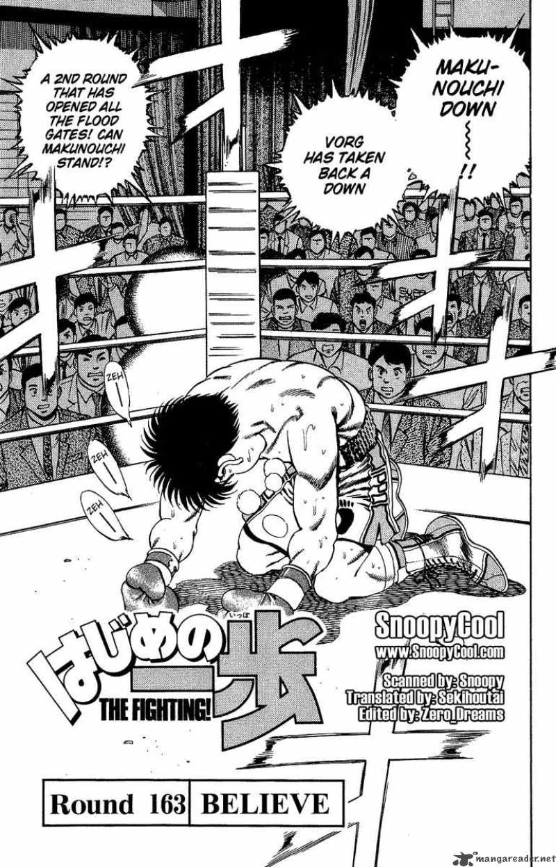 Hajime no Ippo Chapter 163 - Manhwa18.com