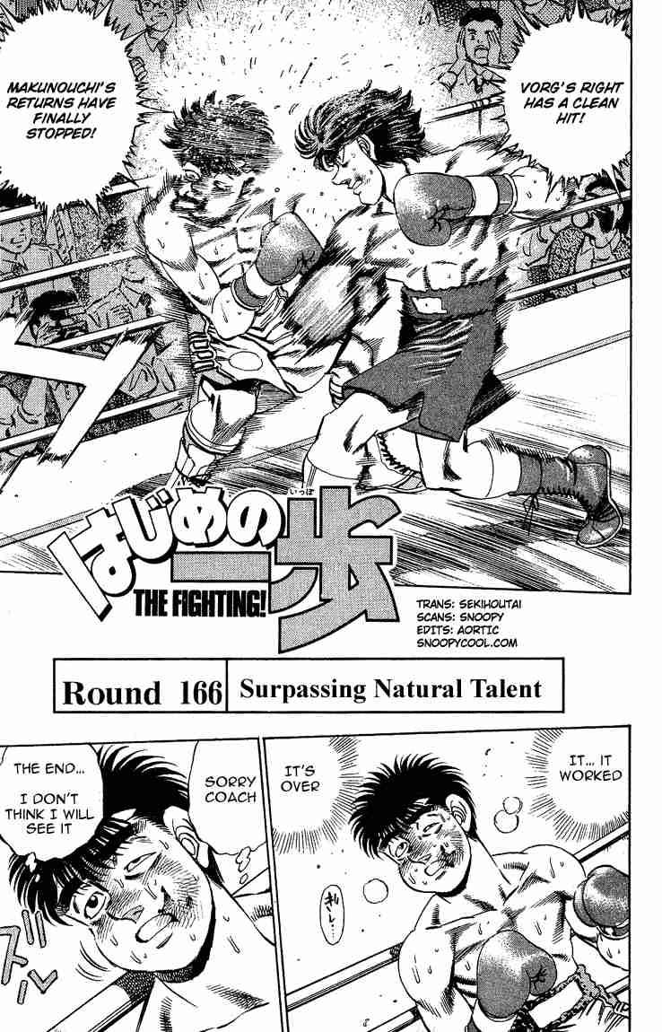 Hajime no Ippo Chapter 166 - Manhwa18.com