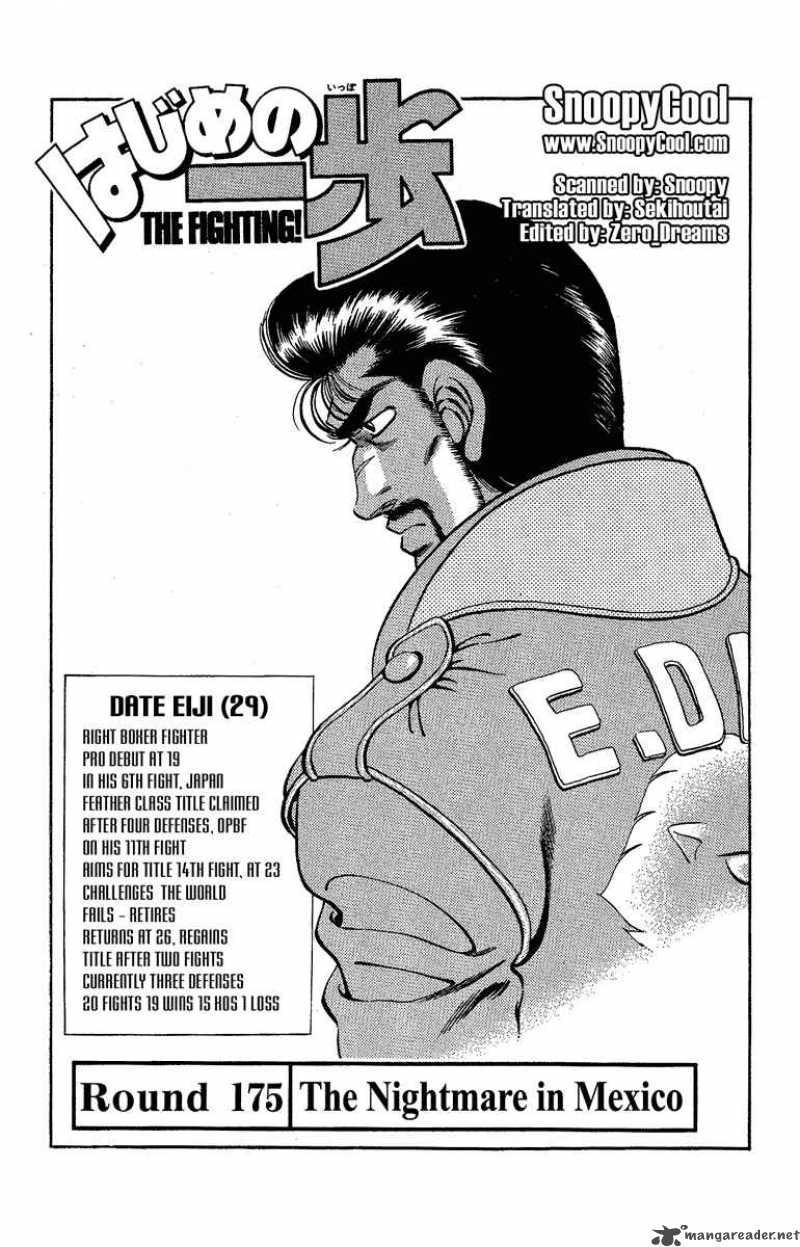 Hajime no Ippo Chapter 175 - Manhwa18.com