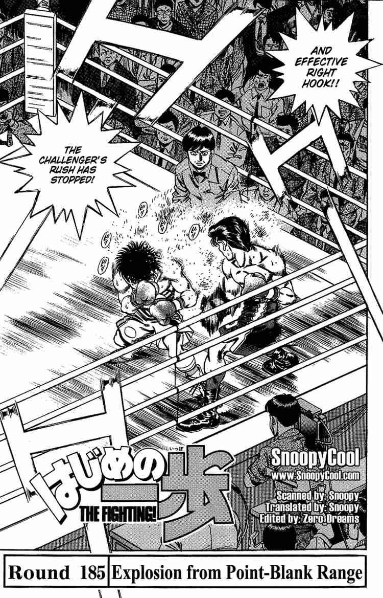 Hajime no Ippo Chapter 185 - Manhwa18.com