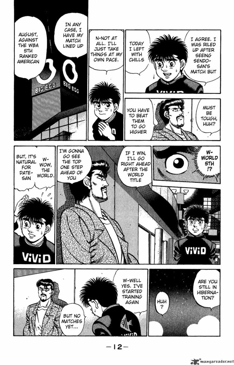 Hajime no Ippo Chapter 206 - Manhwa18.com