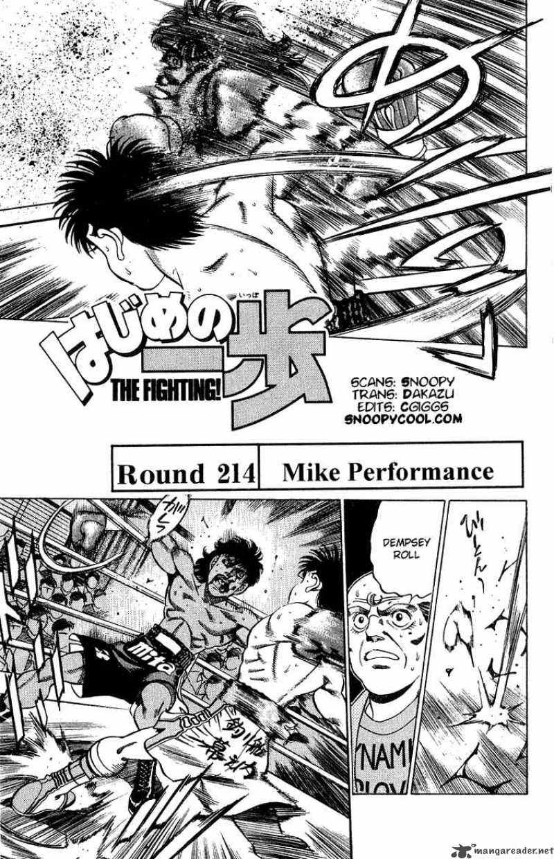 Hajime no Ippo Chapter 214 - Manhwa18.com