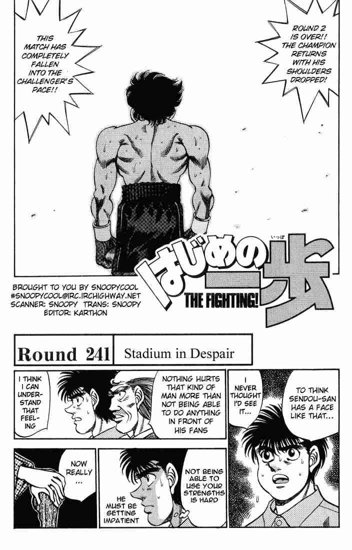 Hajime no Ippo Chapter 241 - Manhwa18.com