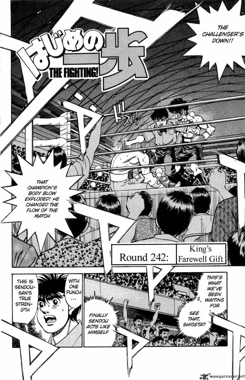 Hajime no Ippo Chapter 242 - Manhwa18.com