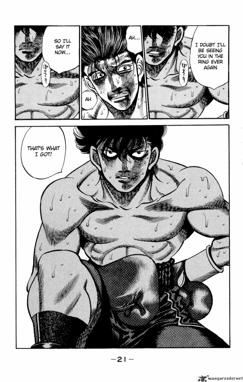 Hajime no Ippo Chapter 242 - Manhwa18.com