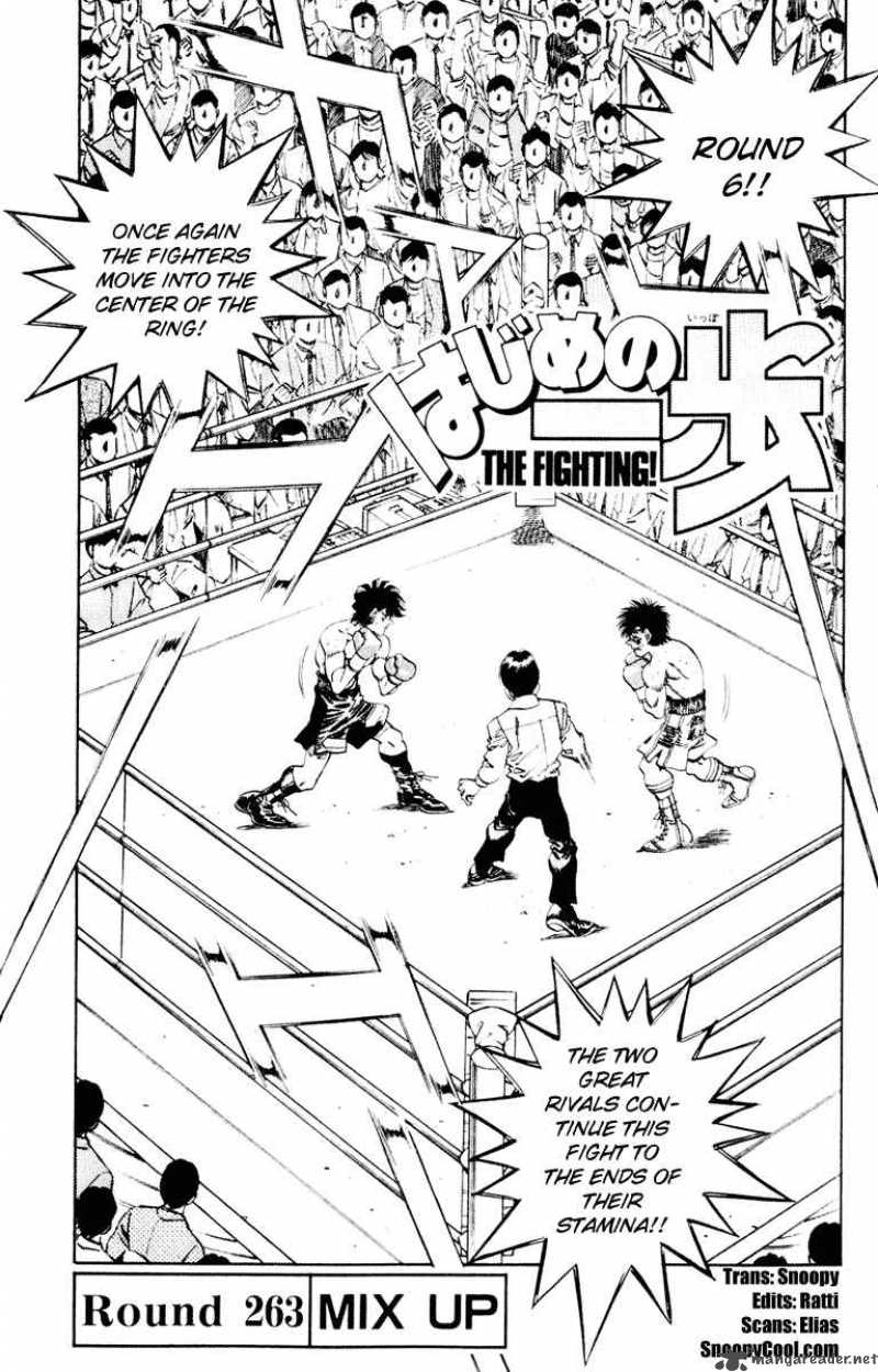 Hajime no Ippo Chapter 263 - Manhwa18.com