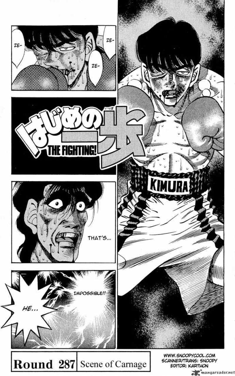 Hajime no Ippo Chapter 287 - Manhwa18.com