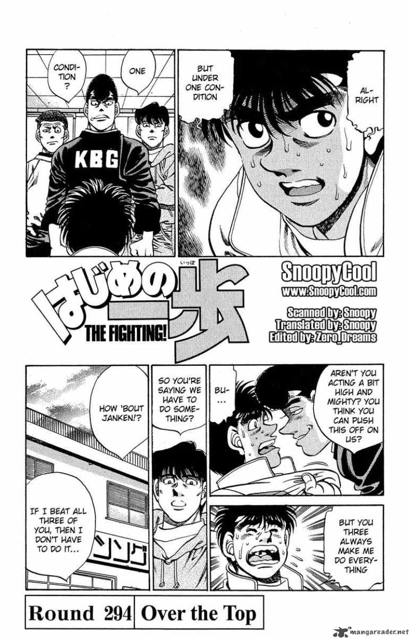 Hajime no Ippo Chapter 294 - Manhwa18.com