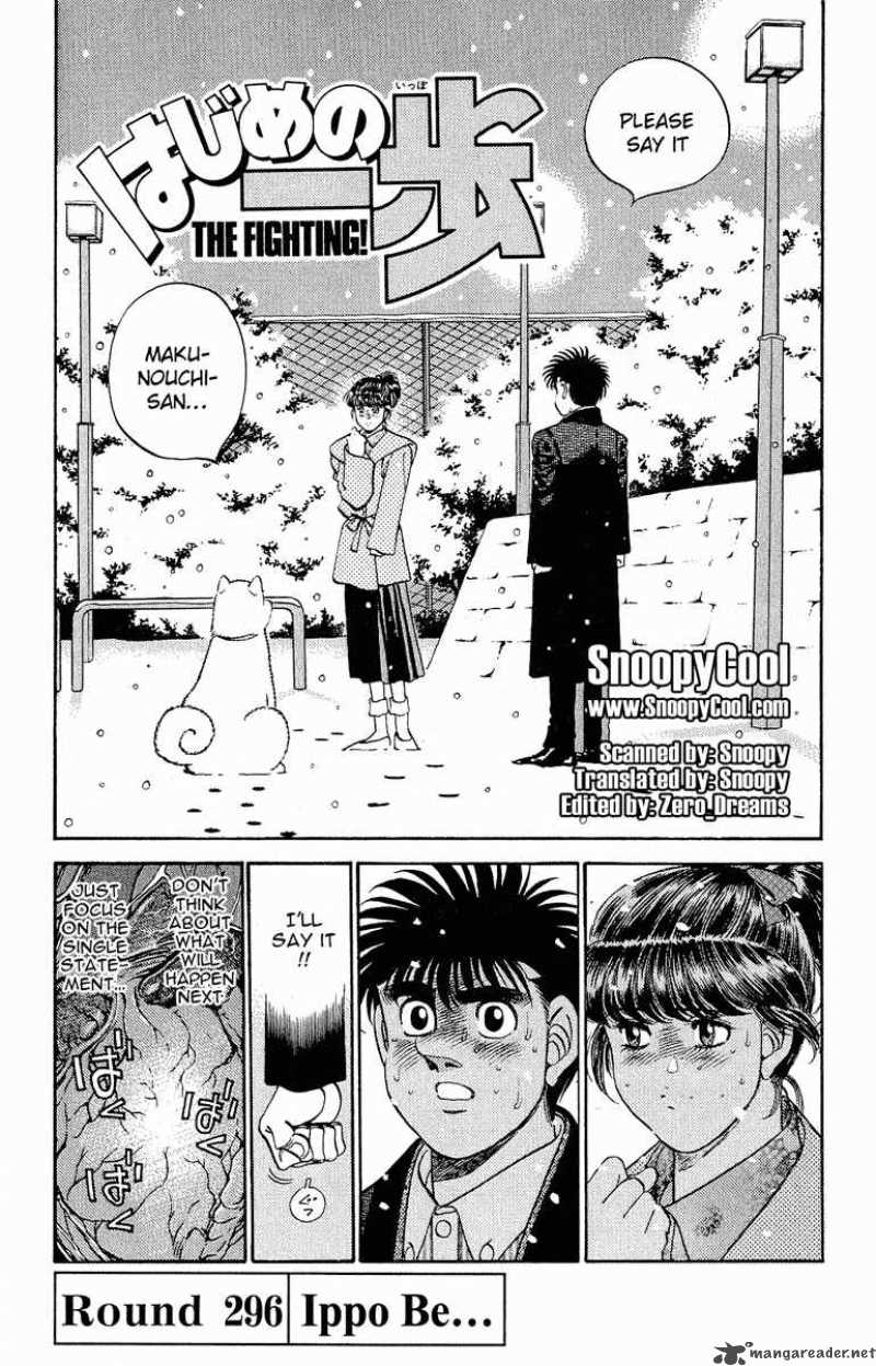 Hajime no Ippo Chapter 296 - Manhwa18.com