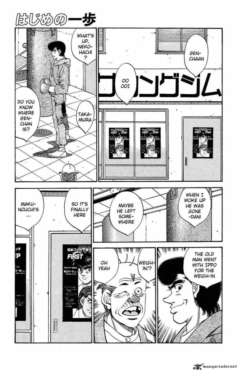 Hajime no Ippo Chapter 299 - Manhwa18.com