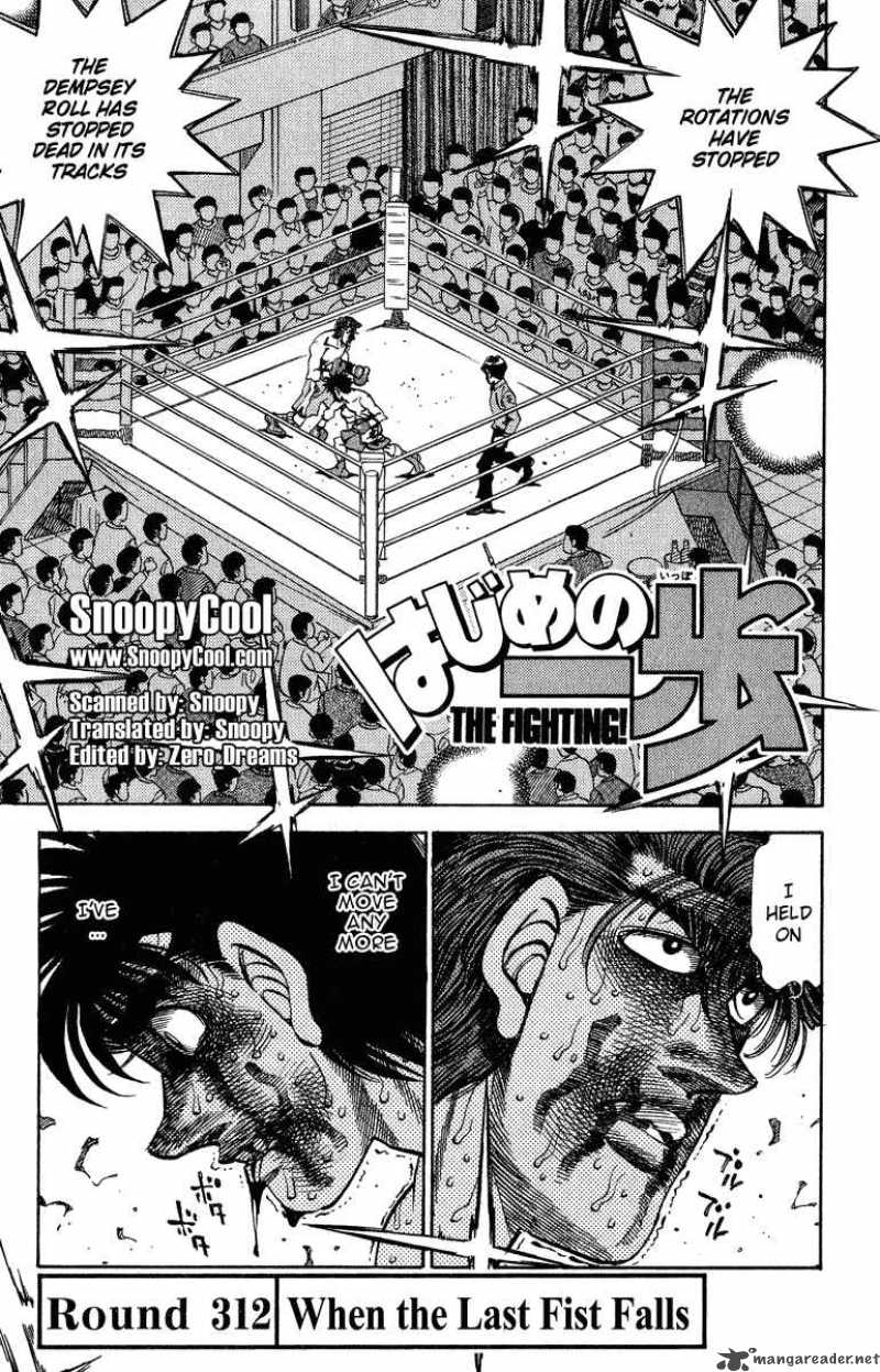 Hajime no Ippo Chapter 312 - Manhwa18.com