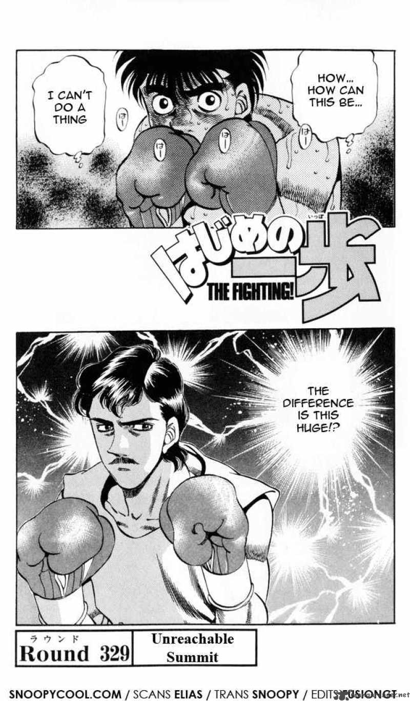 Hajime no Ippo Chapter 329 - Manhwa18.com