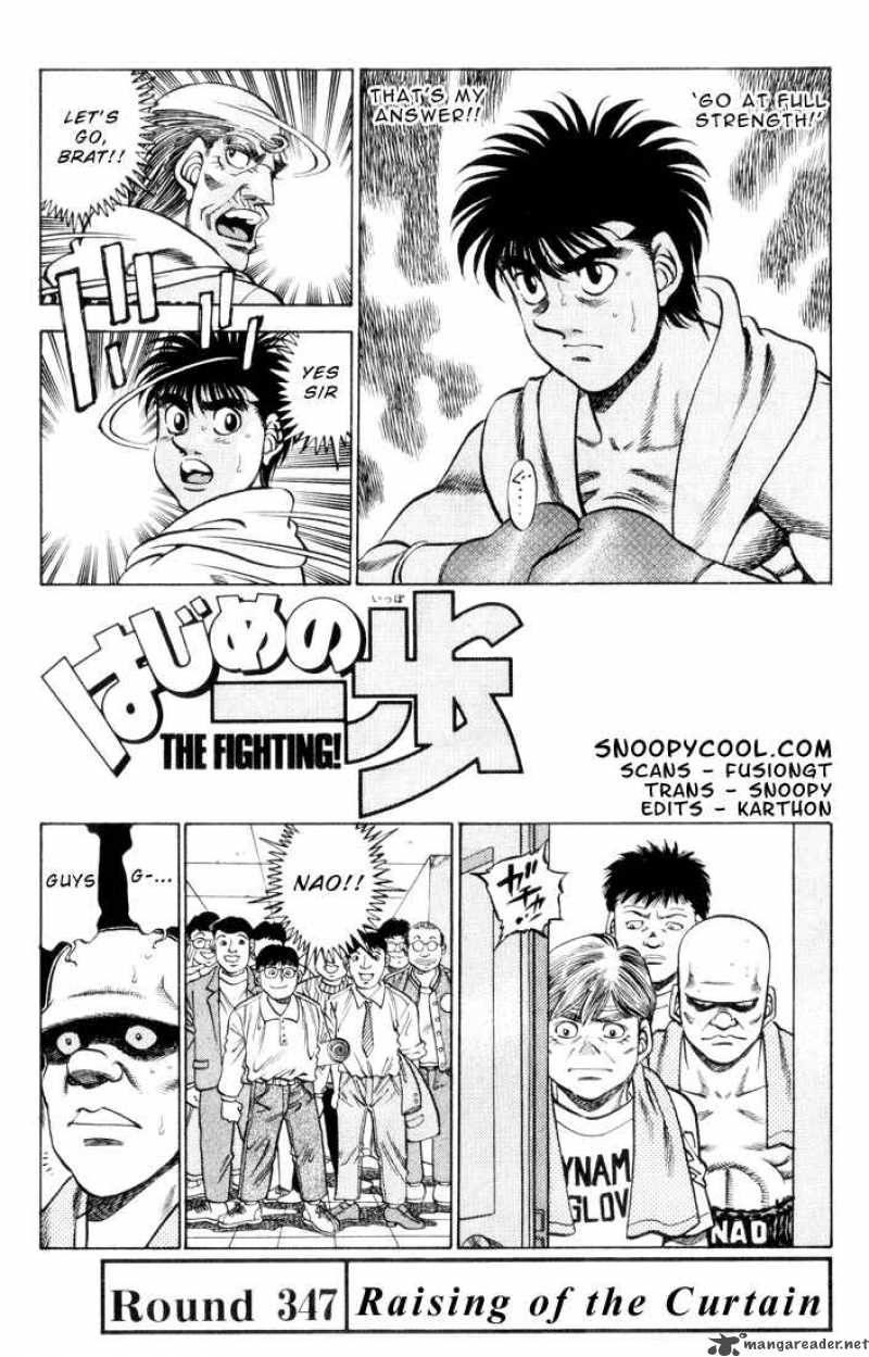 Hajime no Ippo Chapter 347 - Manhwa18.com