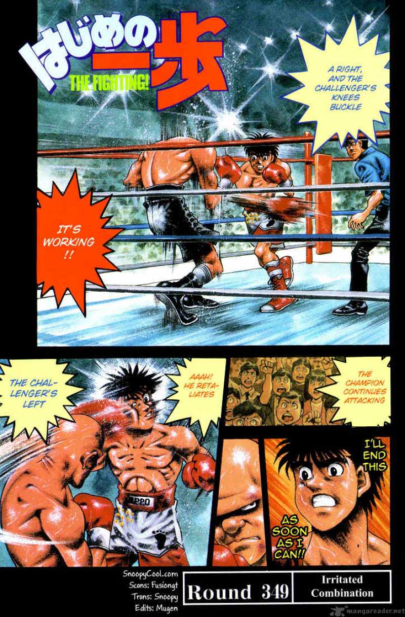 Hajime no Ippo Chapter 349 - Manhwa18.com