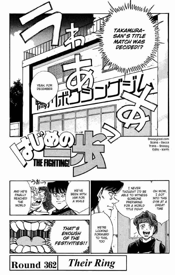 Hajime no Ippo Chapter 362 - Manhwa18.com