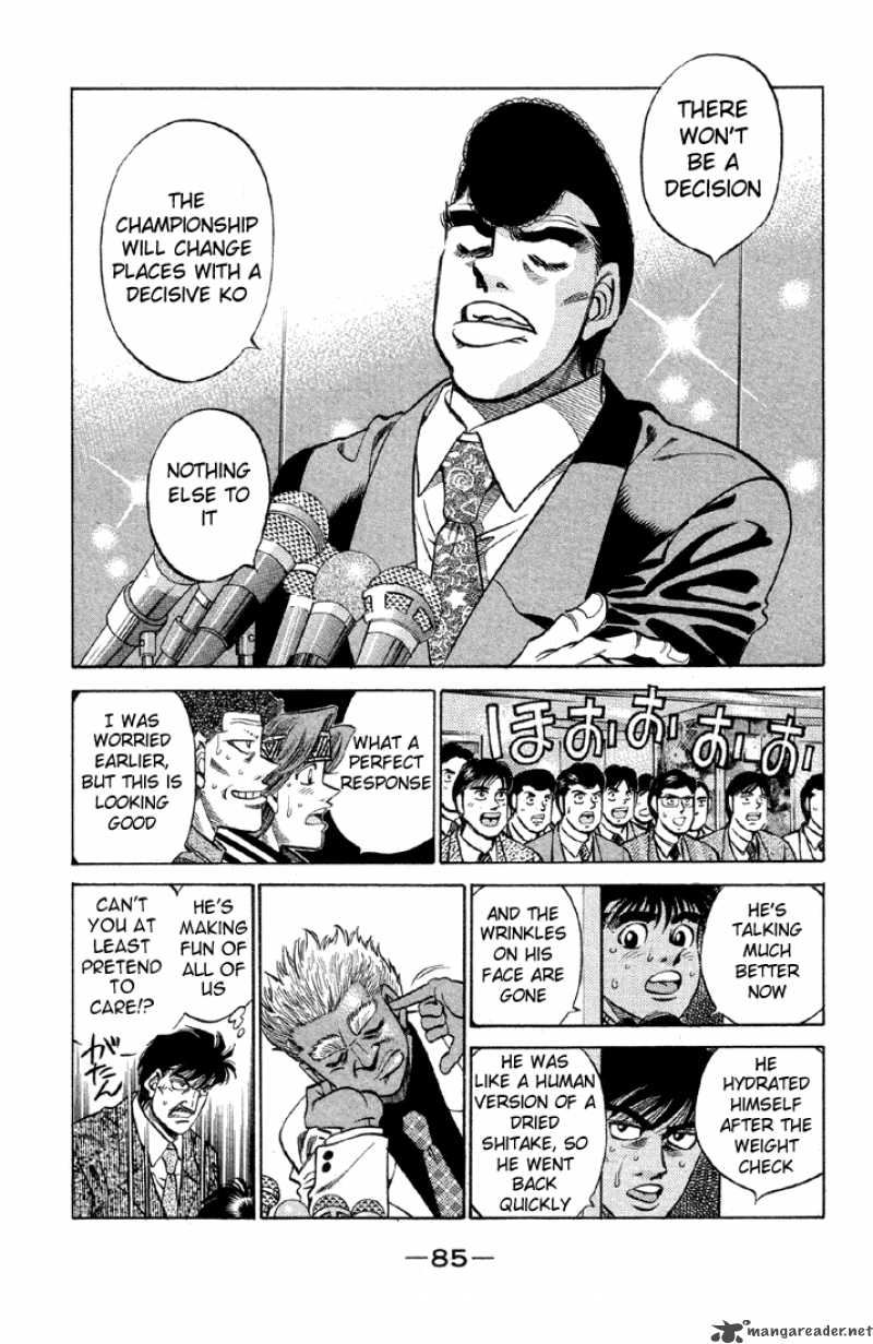 Hajime no Ippo Chapter 375 - Manhwa18.com