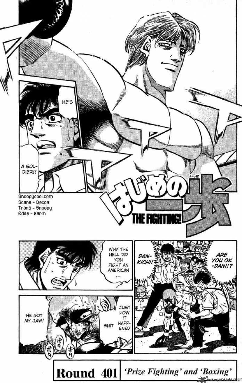 Hajime no Ippo Chapter 401 - Manhwa18.com