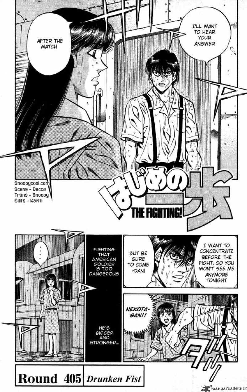 Hajime no Ippo Chapter 405 - Manhwa18.com