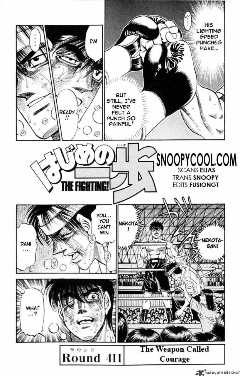 Hajime no Ippo Chapter 411 - Manhwa18.com