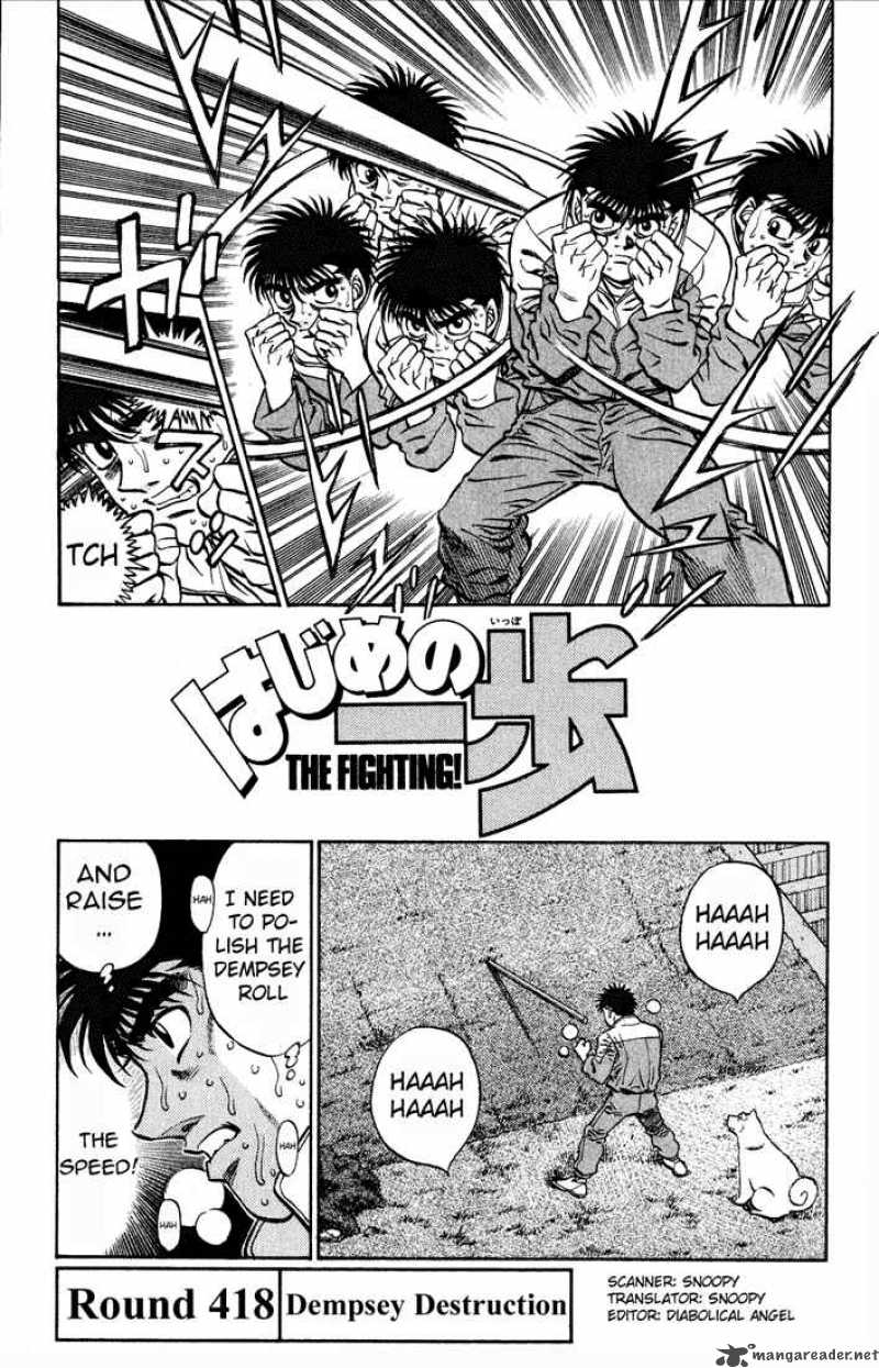 Hajime no Ippo Chapter 418 - Manhwa18.com