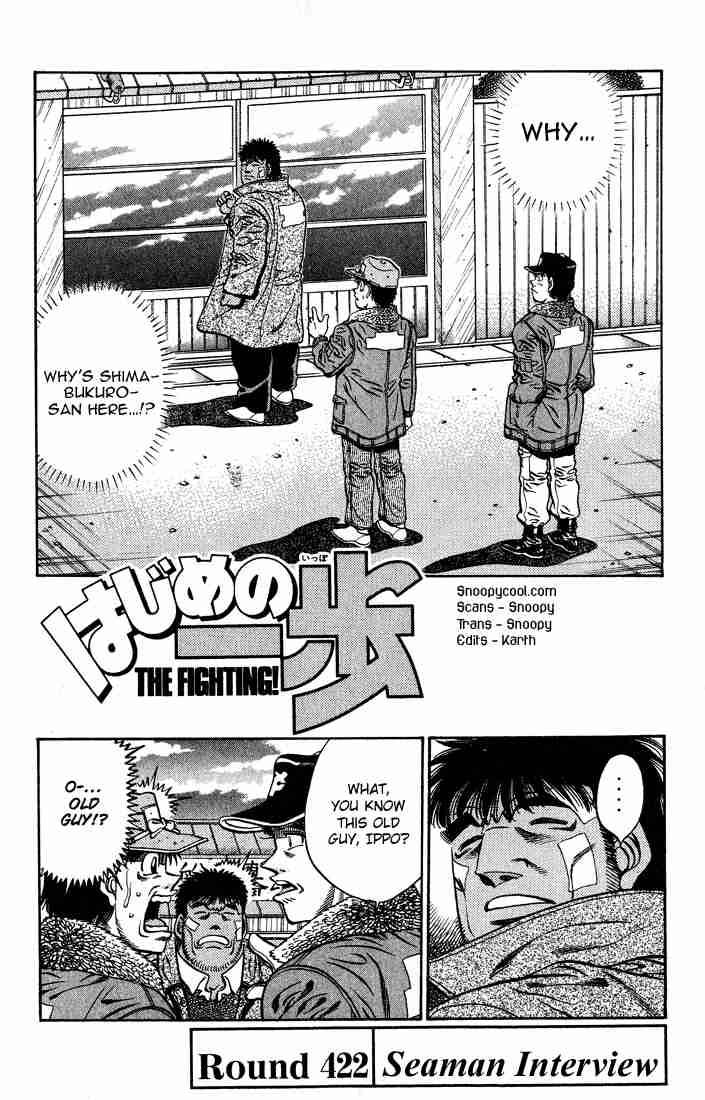 Hajime no Ippo Chapter 422 - Manhwa18.com