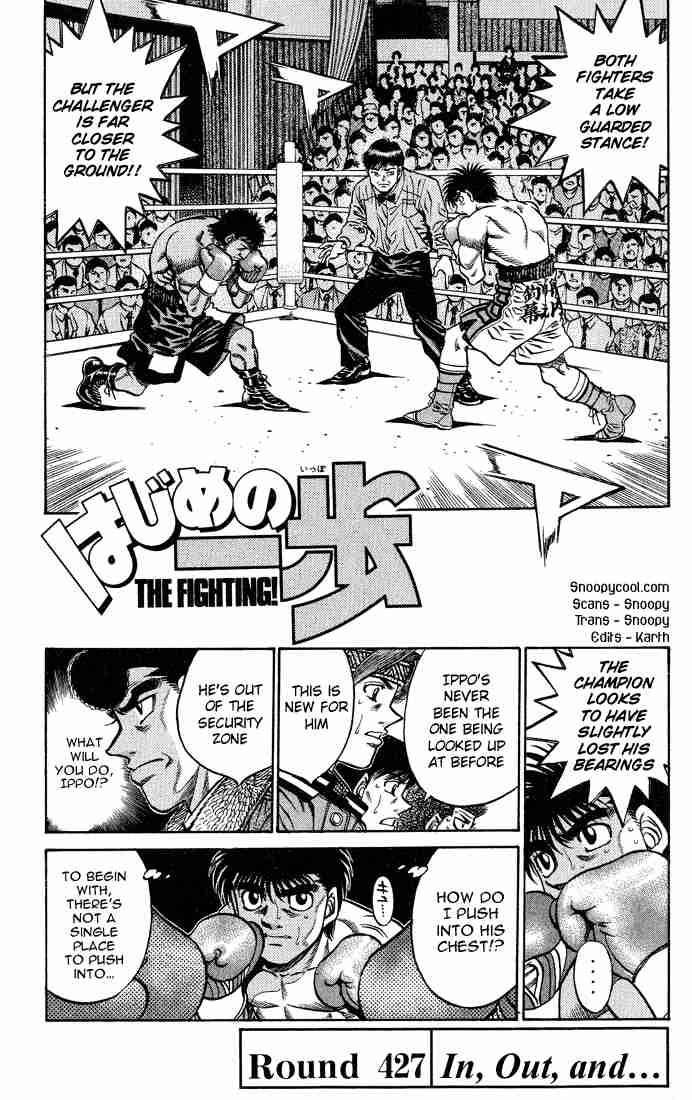 Hajime no Ippo Chapter 427 - Manhwa18.com