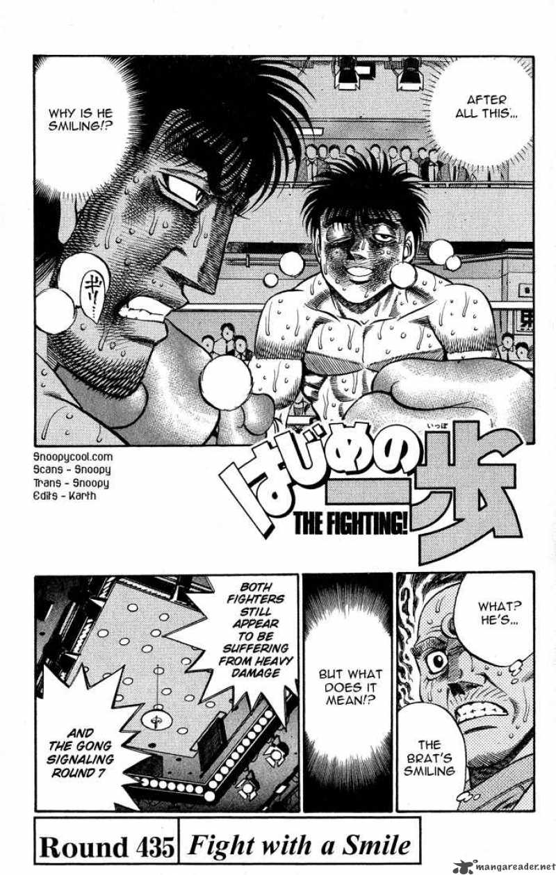 Hajime no Ippo Chapter 435 - Manhwa18.com