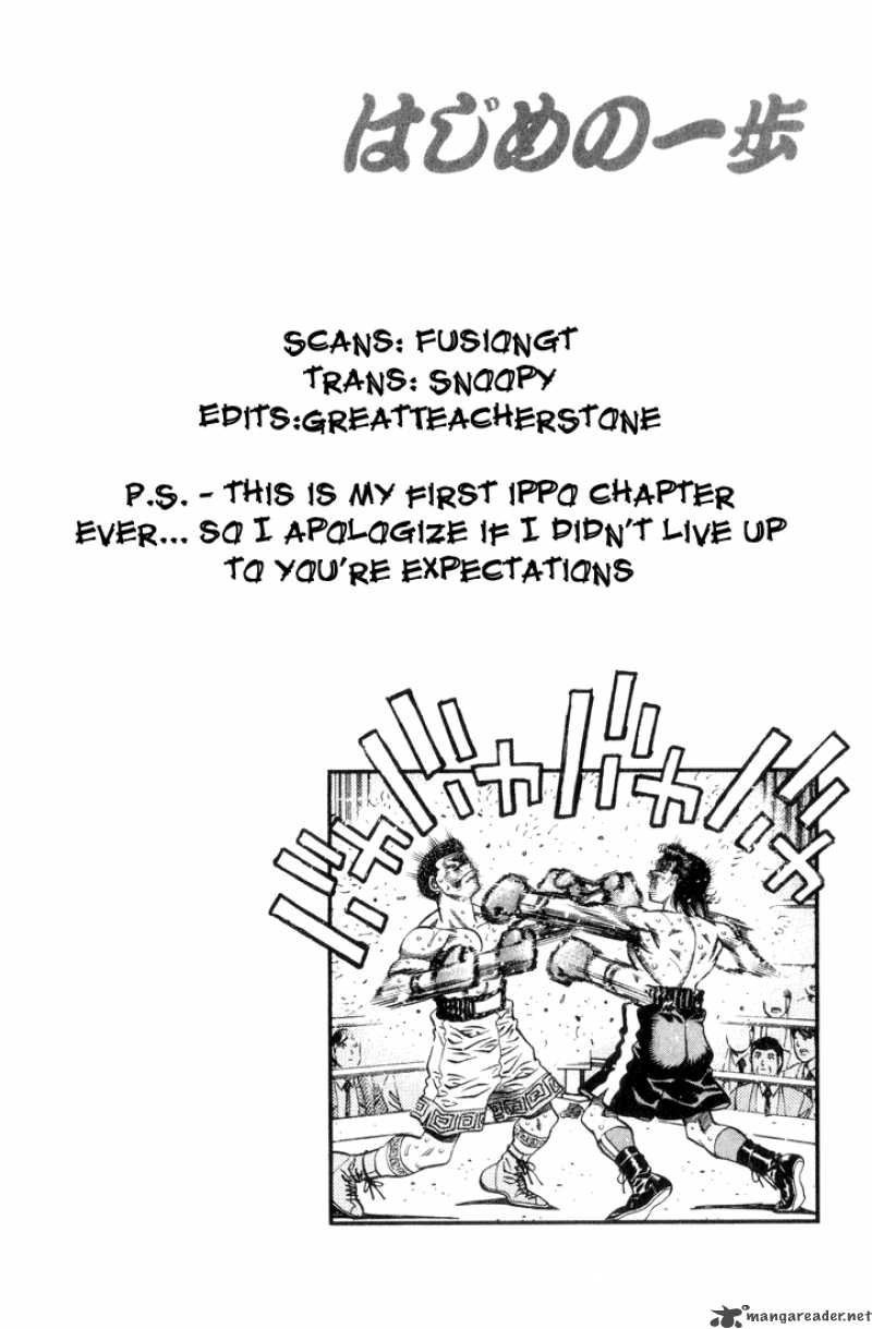 Hajime no Ippo Chapter 458 - Manhwa18.com
