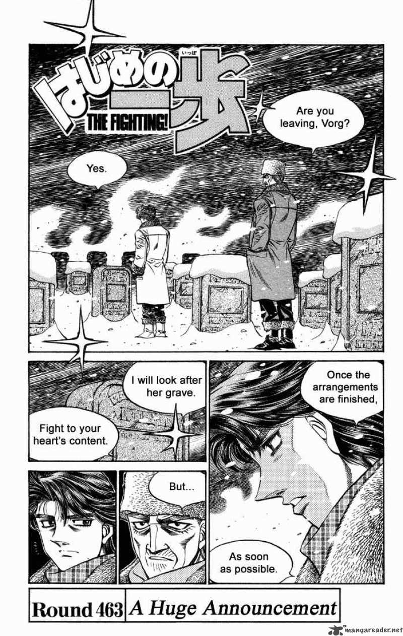 Hajime no Ippo Chapter 463 - Manhwa18.com