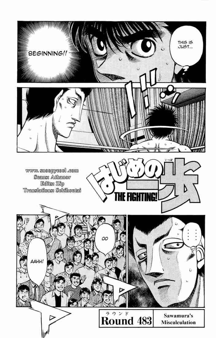 Hajime no Ippo Chapter 483 - Manhwa18.com