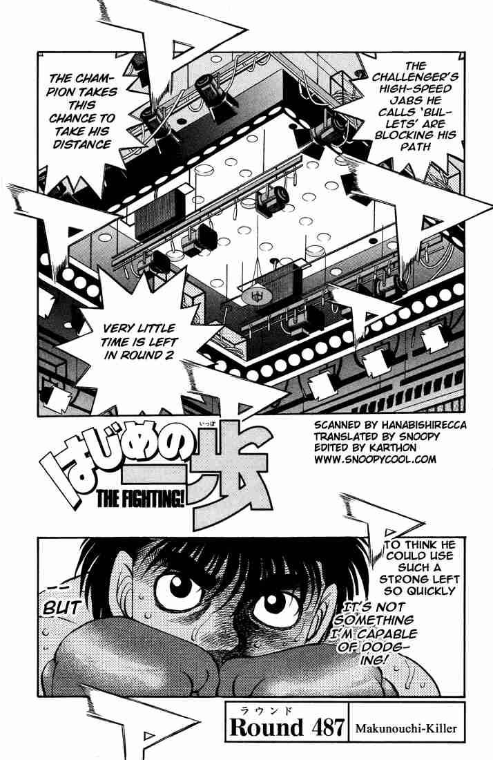 Hajime no Ippo Chapter 487 - Manhwa18.com