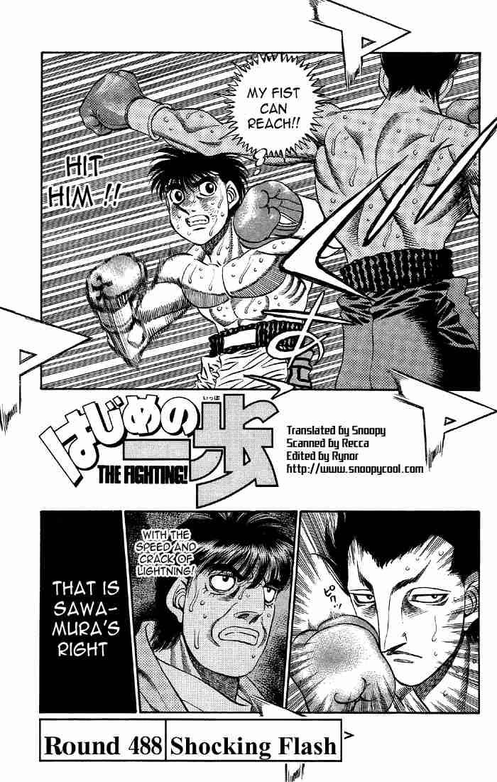 Hajime no Ippo Chapter 488 - Manhwa18.com