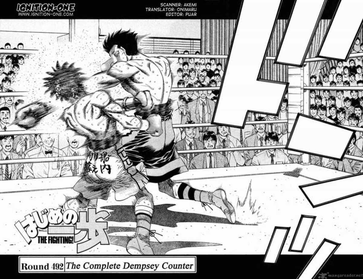 Hajime no Ippo Chapter 492 - Manhwa18.com