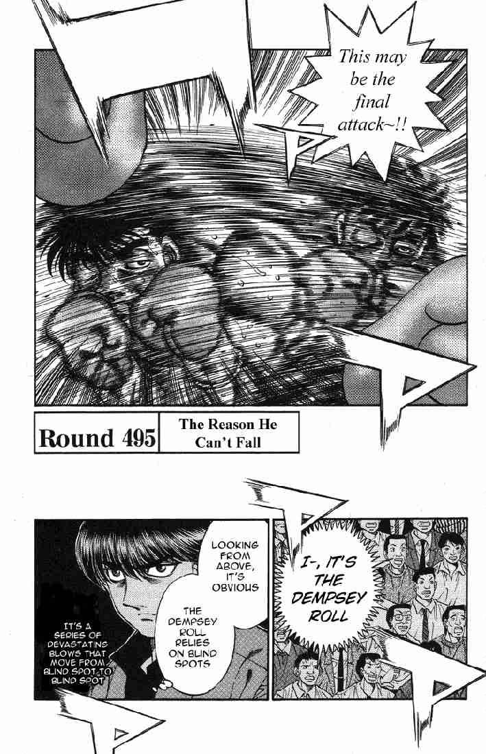 Hajime no Ippo Chapter 495 - Manhwa18.com