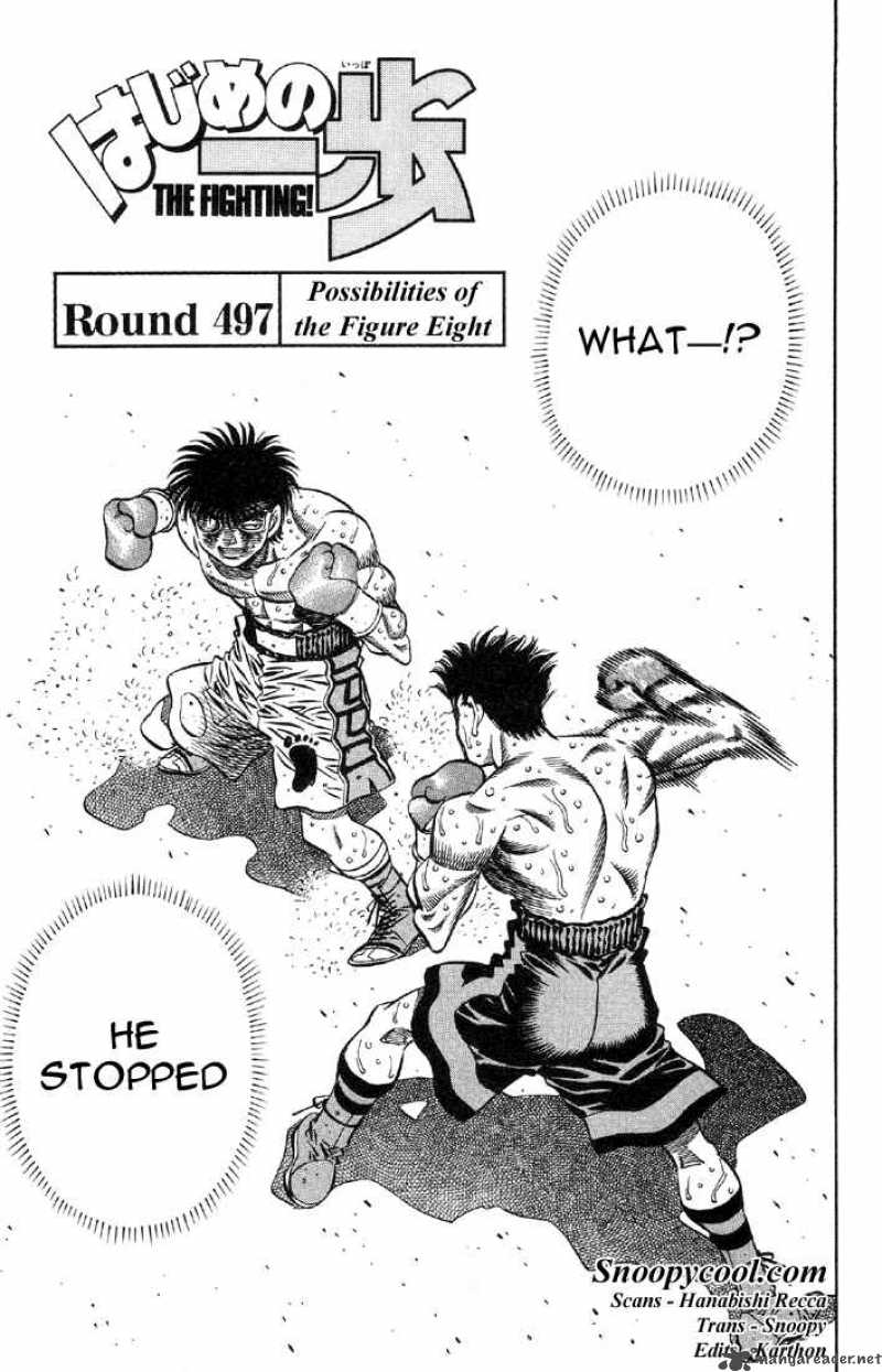 Hajime no Ippo Chapter 497 - Manhwa18.com