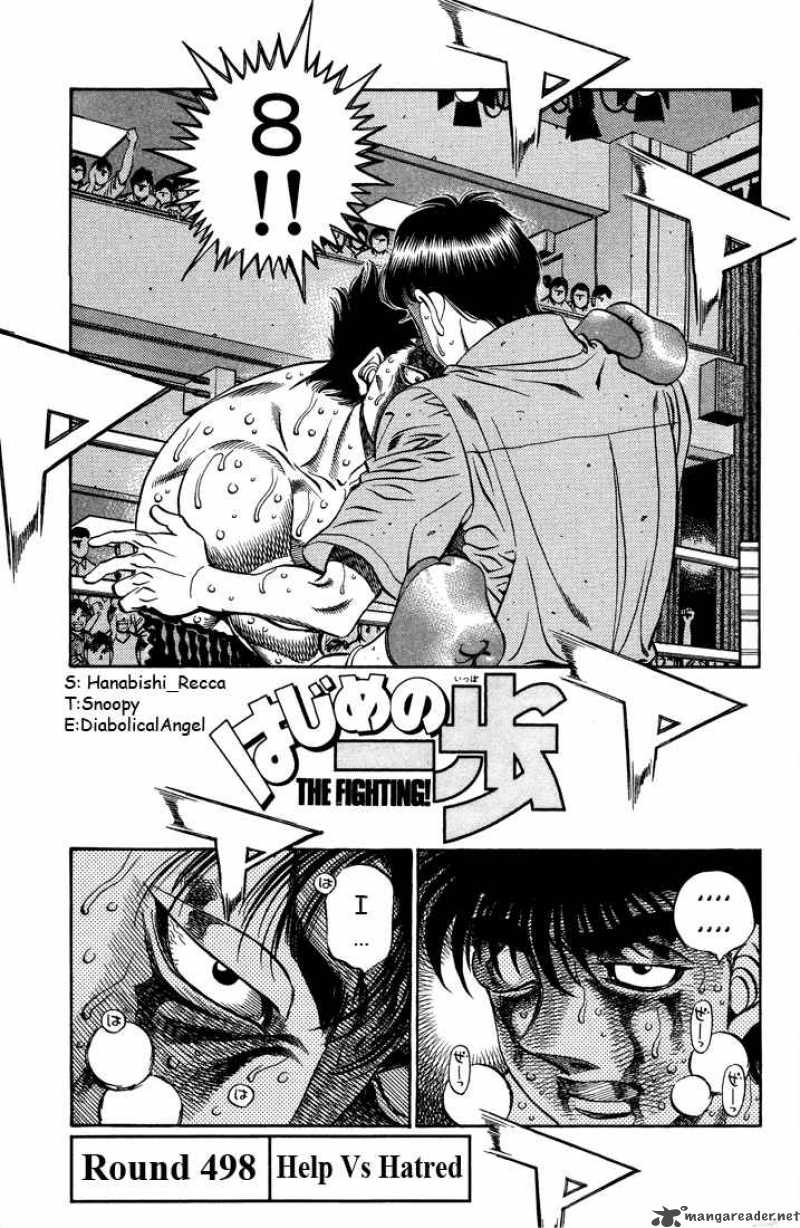 Hajime no Ippo Chapter 498 - Manhwa18.com