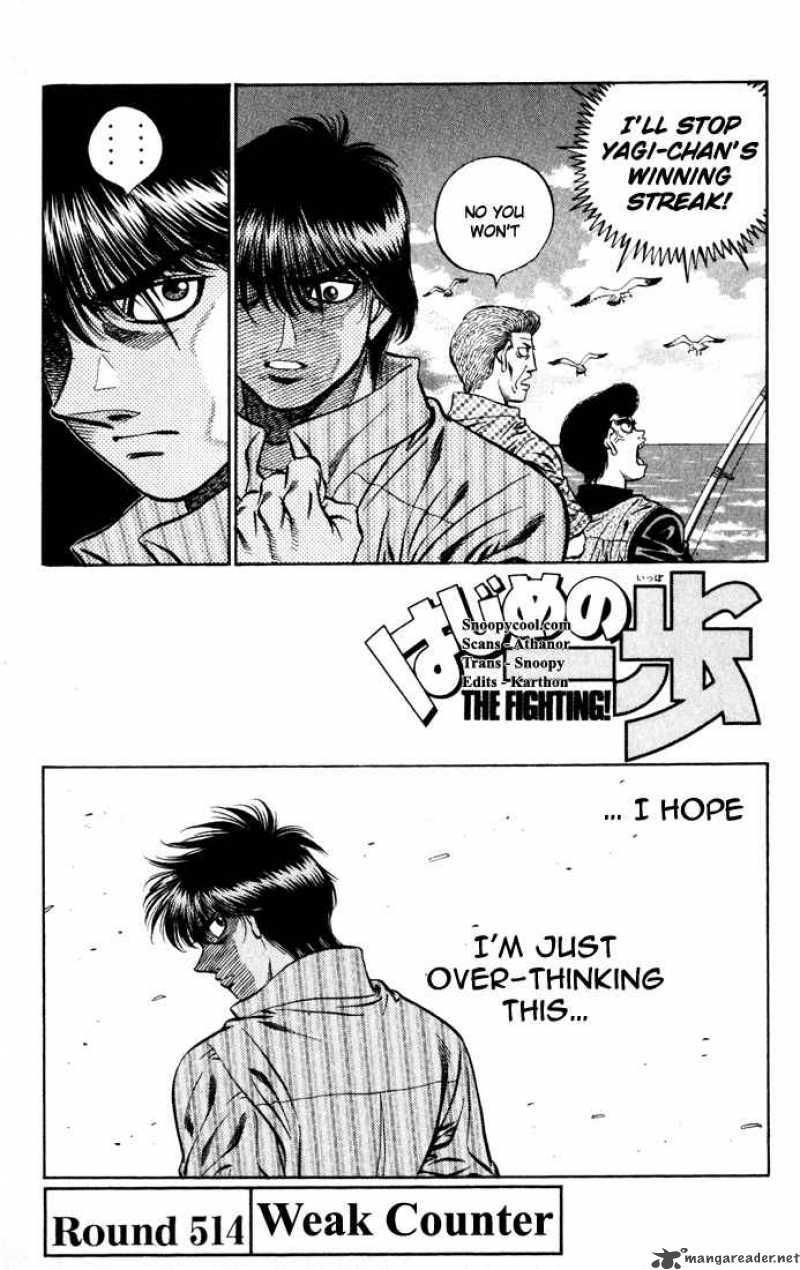 Hajime no Ippo Chapter 514 - Manhwa18.com